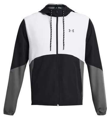 Produktbild von Under Armour - "Legacy" Windjacke für Herren, mit Kapuze GT42061 (L) (Schwarz)