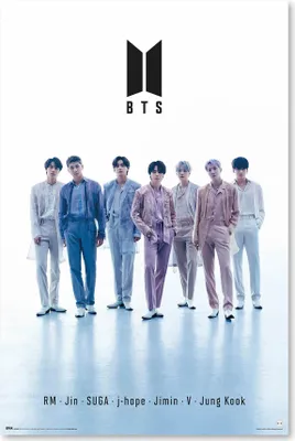 Produktbild von Erik Editores Bts 3 Plakat Blau Blau One Size