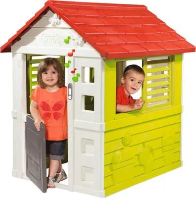 Produktbild von SMOBY Spielhaus Gartenhaus Kinderhaus Spielen »Lovely« ca. 98 x 110 x 127 cm