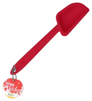 Produktbild von BIRKMANN Teiglöffel, rot, 29 x 6,5 cm, aus lebensmittelechtem Silikon, BPA-frei, 422537