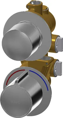 Produktbild von KWC AR Funktionsblock, F5, Thermostat, hydraulisch, Steckanschluss, 2030063078