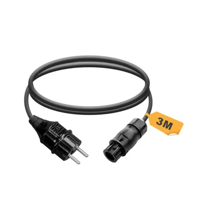 Produktbild von enjoy solar® Anschlusskabel für Mikrowechselrichter 3m, 3x1,5mm², IP68, BC01-kompatibel, 0% MwSt.
