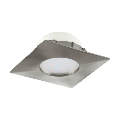 Produktbild von EGLO Pineda, Einbaustrahler, Nicht austauschbare(s) Leuchtmittel, LED, 6 W, 3000 K, Nickel