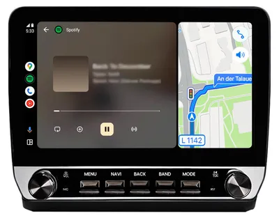 Zdjęcie produktu dla 10-calowe radio z Androidem 64 GB do Fiata Ducato 2007-2025 Carplay Android Auto Navi sterowanie z kierownicy Bluetooth RDS WIFI DSP GPS DAB+ z przyciskiem