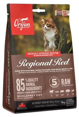 Image de ORIJEN Regional Red Cat - nourriture sèche pour chats - 340g