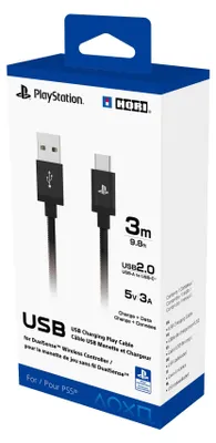 Produktbild von Hori SPF-015U, 3 m, USB A, USB C, USB 2.0, 0,48 Gbit/s, Schwarz