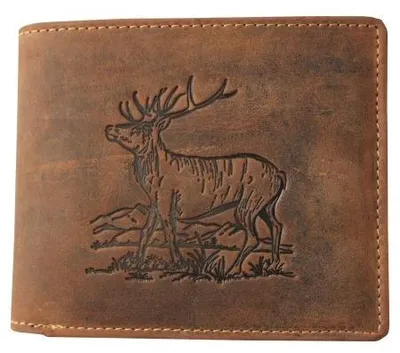 Obrázok produktu pre Green Burry Vintage taška na nože „Stag-3“ z kože (hnedá)