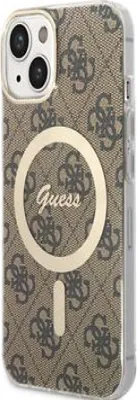Immagine prodotto di Guess Guhmp13Mh4Stw Custodia rigida 4G Magsafe per Iphone 13 / 14 / 156.1 Brązowy/Brown