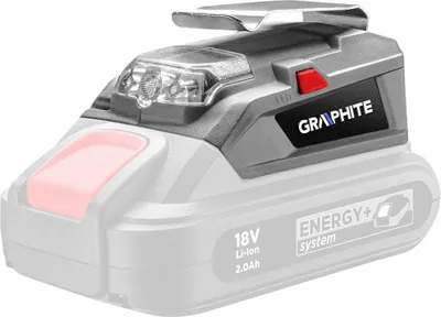 Obrázek produktu pro Adaptér USB GRAPHITE - LED svítilna Energy+, bez baterie