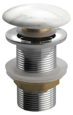 Produktbild von Sapho DALMA Ablaufgarnitur 5/4“ klick-klack, Carrara