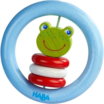 Produktbild von Haba GREIFLING KLAPPERFRO KLAPPERFROSCH KLAPPERFROSCH