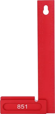 Produktbild von 200 mm 90 Grad rechtwinkliger Holzbearbeitungs-Lineal aus Aluminiumlegierung, Anreißwerkzeug
