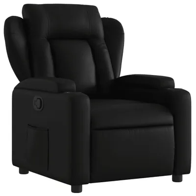Produktbild von vidaXL Relaxsessel Schwarz Kunstleder