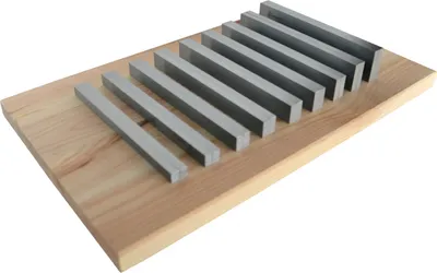 Produktbild von PAULIMOT Parallelunterlagen-Set 18-teilig Länge 140 mm, Breite 6 mm