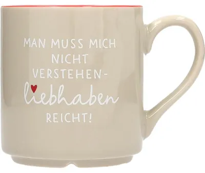 Image de Tasse préférée, tasse à anse avec inscription, 300 ml - On n'a pas besoin de me comprendre - ...