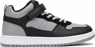 Produktbild von Kinder Klettverschluss Sneaker Mädchen Jungen Freizeitschuhe Avila Grau Gr.30