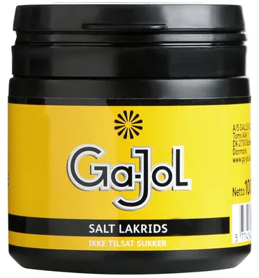 Immagine prodotto di Ga-Jol Liquirizia salata gelb 100 g barattolo