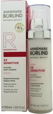 Produktbild von Annemarie Börlind ZZ Sensitive Regenerative Day Cream, Tagescreme, Frauen, Reife Haut, Empflindliche Haut, Gesicht, Schutz, Regenerierend, Beruhigend, 50 ml