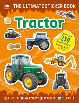 Produktbild von The Ultimate Sticker Book Tractor