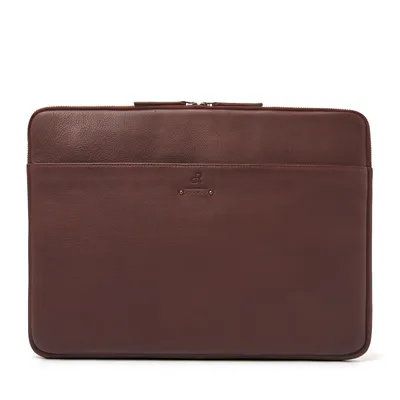 Produktbild von Laptoptasche dR Amsterdam echtes Leder | Laptoptasche 15 6 Zoll | Laptoptasche | Laptopschutz | Tampa - 933580 Brown
