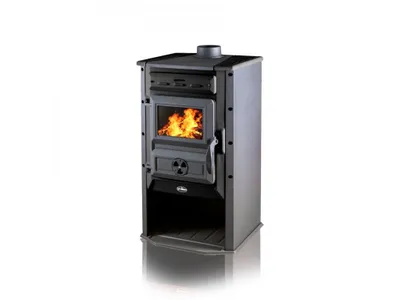Obrázek produktu pro TIM SISTEM, Čarobna pec HYDRO ECO ocel černá 13,16 kW, etážová kamna na TP