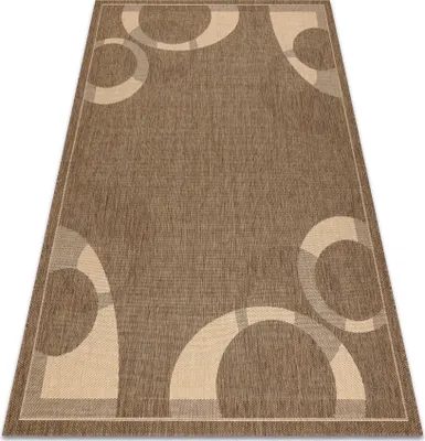 Zdjęcie produktu dla DYWAN SZNURKOWY SIZAL FLOORLUX 20078 coffeee / mais brązowy 240x330 cm