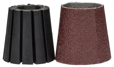 Produktbild von Aufnahmeschaft & Schleifhülsen-Set, 30mm, K 80, konisch