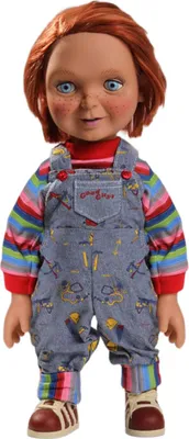 Produktbild von Lizenzierte Chucky Sammlerfigur mit Sprachfunktion