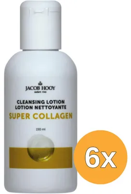Produktbild von 6x Jacob Hooy Super Kollagen Reinigungslotion (150 ml)