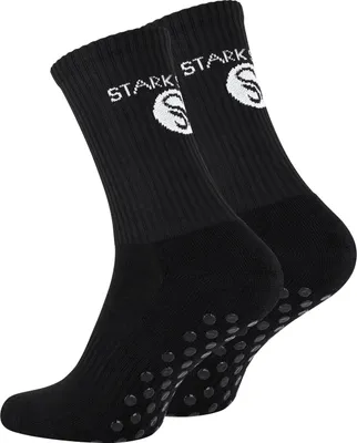 Produktbild von Stark Soul® Rutschfeste Sportsocken - Fußball Socken mit Anti-Rutsch-Sohle  – Schwarz – Gr.: 39-42