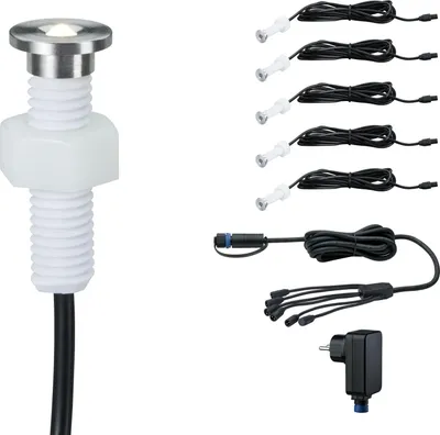 Immagine prodotto di Paulmann Plug & Shine Luce da incasso a pavimento a LED MicroPen II set base