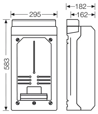 Image de HENSEL HENS Boîte à compteurs KV9339