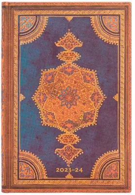 Zdjęcie produktu dla Kalendarz 2023/2024 Safavid Indigo Midi Tygodniowy