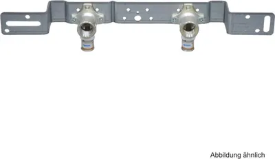 Produktbild von Uponor Montageeinheit S-Press PLUS aus Messing, verzinnt 16mmx1/2 IG, 80mm