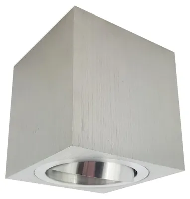 Produktbild von LED-ONE ON-02 Quadratischer Aufputz-Spot, Aluminium, schwenkbar