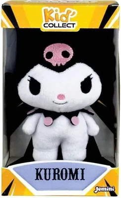 Immagine prodotto di Peluche Kuromi, Hello Kitty, Kid'collect, 13 cm, oggetto da collezione