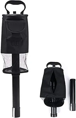 Obrázok produktu pre Taška na zber golfových loptičiek – Prenosný zberný vak – Červená/Čierna