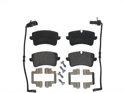 Produktbild von Bremsbelagsatz Scheibenbremse 16 mm BREMBO passend für u.a. AUDI A8