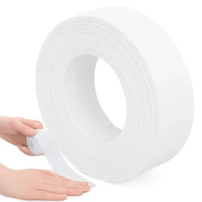Produktbild von Dichtband Abdichtband Badewannenband selbstklebend wasserdicht 38 mm 3,1 m für Wanne Duschwanne Waschbecken