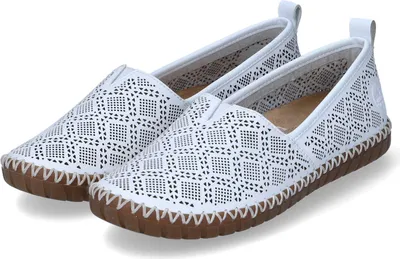 Produktbild von Rieker Damen Slipper Weiß GlattlederGröße:36