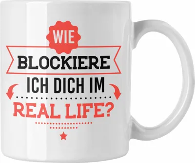 Produktbild von Trendation - Kaffeetasse mit Sprüchen Lustiger Spruch Tasse für Kollege Kollegin Freundin Geschenkidee (Weiß)