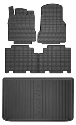 Immagine prodotto di Tappetini gomma SolidPRO + baule DryZone per Mercedes A V168 2001-2004 5 pezzi