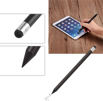 Image de Stylet capacitif de remplacement pour écran tactile de téléphone Blackberry HTC Noir