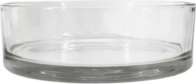 Produktbild von INNA-Glas Glasschale VERA OCEAN, transparent, 8cm, Ø25cm - Obstschale