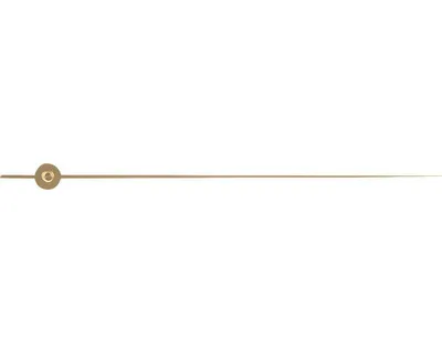 Produktbild von Sekundenzeiger Metall goldfarben 100 mm