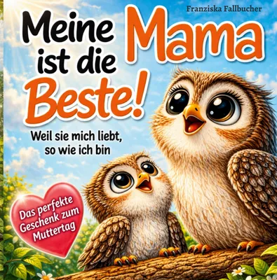 Produktbild von Meine Mama ist die Beste! Weil sie mich liebt, so wie ich bin: Ein Kinderbuch über Geborgenheit, Vertrauen und die unendliche Liebe zwischen Mama und Kind