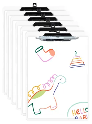 Productafbeelding van A4 Clipboard met Penhouder - Set van 6 Documenthouders