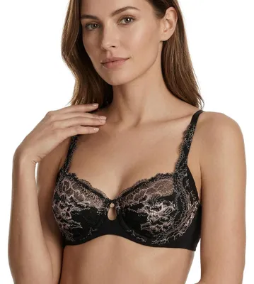 Produktbild von Triumph Primrose Florale W, Farbe: Black 04/0004, Größe: 75C Bügel-BH