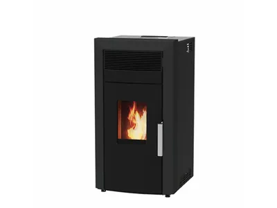 Obrázek produktu pro ALFA PLAM, peletová kamna s výměníkem COMMO 12 ECO 12 kW, černá