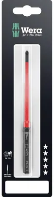 Produktbild von Wera Kraftform Kompakt VDE 65 iS PZ/S # 1x157 mm TIE SB Elektriker Plus/Minus Wechselklinge 1 mm (05006568001)
